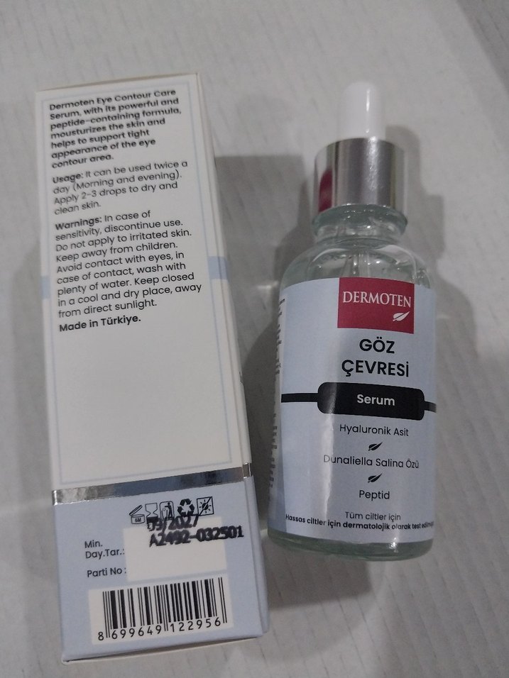 Dermoten Göz Çevresi Serum 30 ml - Görsel 2
