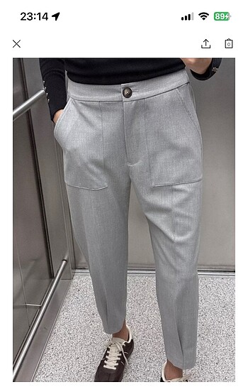 Zara Zara havuç kesim pantolon