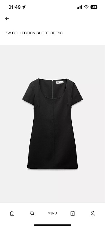 Zara basic elbise