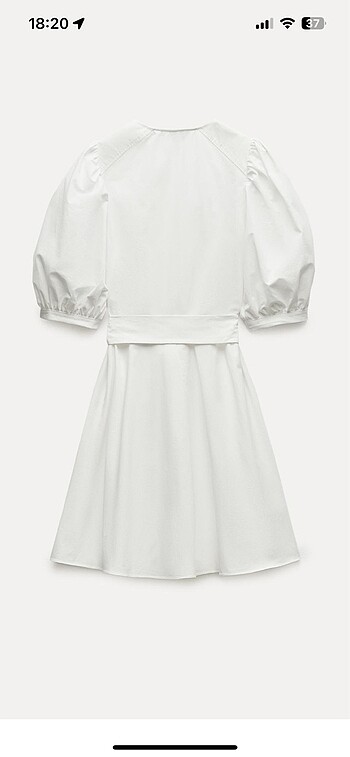 Zara Zara poplin elbise