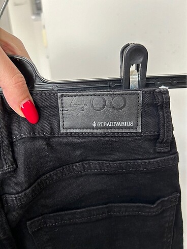 36 Beden siyah Renk Stradivarius Jean