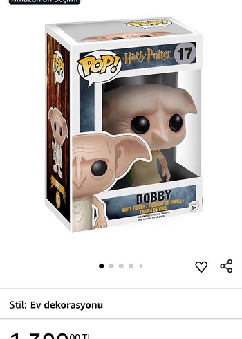 Funko pop Dobby Harry Potter figür