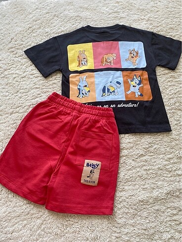 Zara Bluey alt üst takım