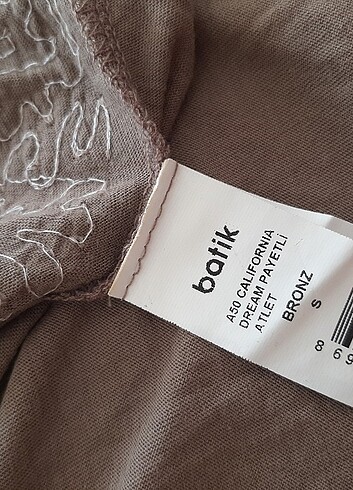 Hiç giyilmemiş Batik S beden sıfır çok şık askılı bluz - Görsel 6