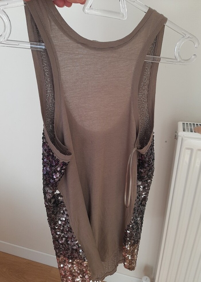 Hiç giyilmemiş Batik S beden sıfır çok şık askılı bluz - Görsel 4