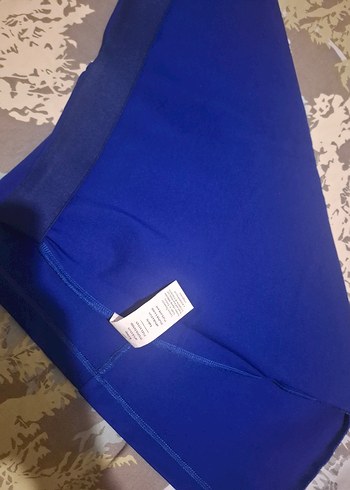 Adl marka Asil Işık M Beden Kadın Mavi Midi Kalem Etek - Görsel 5