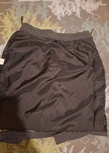 Adil Işık marka m beden minik kareli etek - Görsel 3