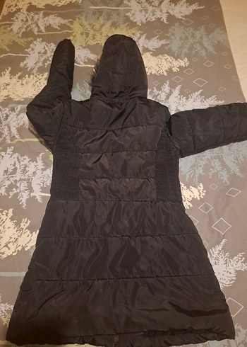 lcw 11-12 yaş Kışlık Mont Kürklü Kapüşonlu - Görsel 2