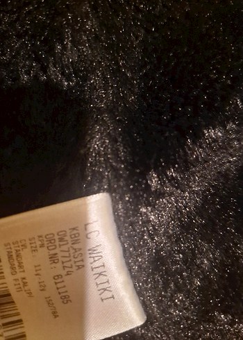 lcw 11-12 yaş Kışlık Mont Kürklü Kapüşonlu - Görsel 3