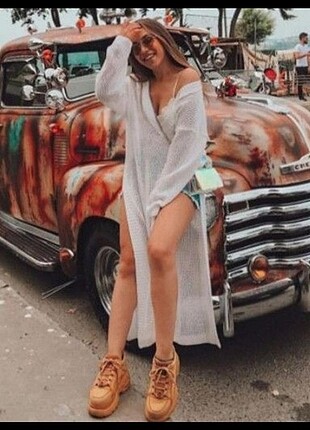 m Beden Touche prive uzun file tunik