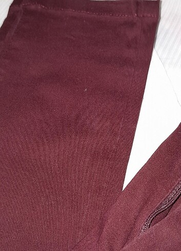 s Beden bordo Renk Pantalon