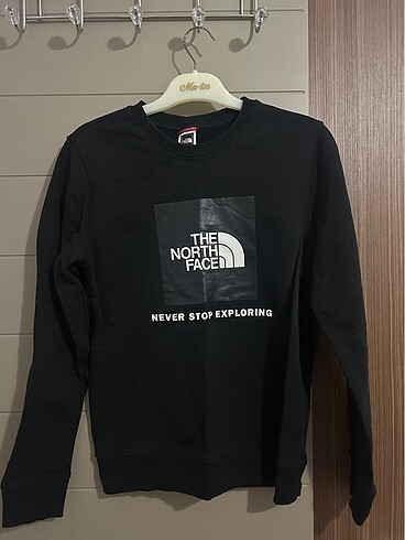 The North Face sweatshirt