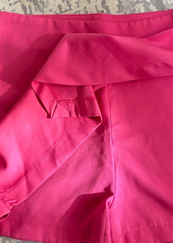 Pembe Mini şortlu Etek - Görsel 2