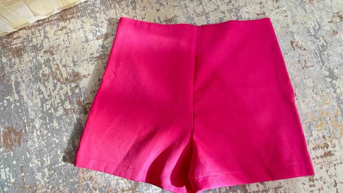 Pembe Mini şortlu Etek - Görsel 3