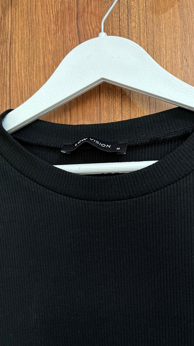 Siyah Kadın Uzun Kollu Elbise - Görsel 2