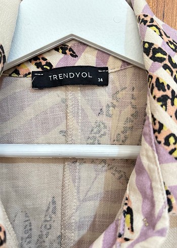 Bohem Tarzı Bej Kısa Tulum - Görsel 2