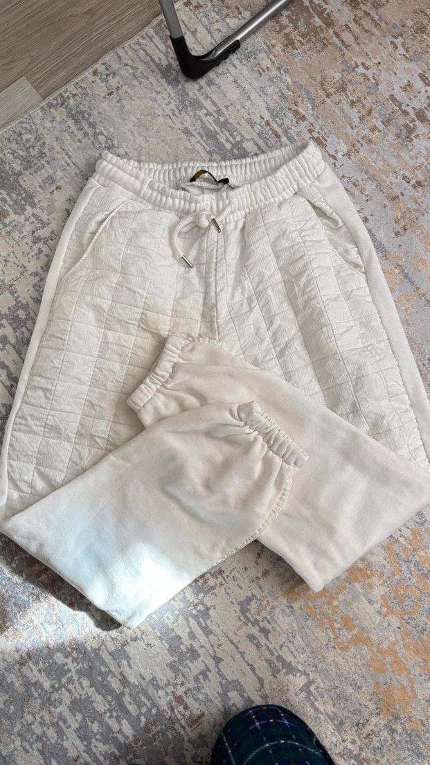 Beyaz eşofman altı - Görsel 3