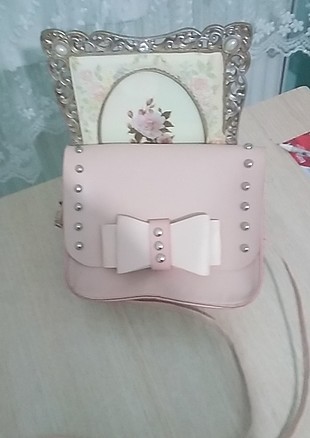 pink çanta