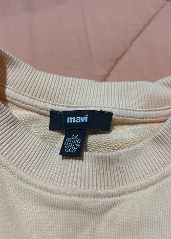 Bej Kadın Sweatshirt, Uzun Kollu, Rahat Kesim - Görsel 2