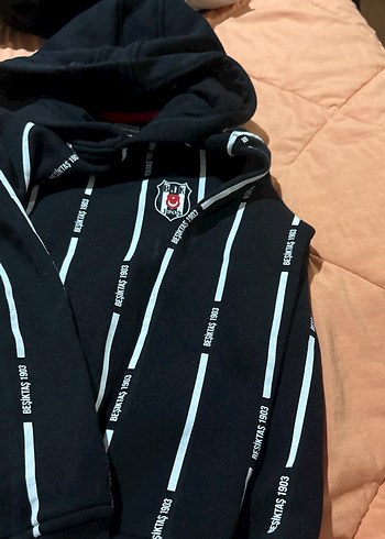 Siyah Baskılı Erkek Sweatshirt - Görsel 3