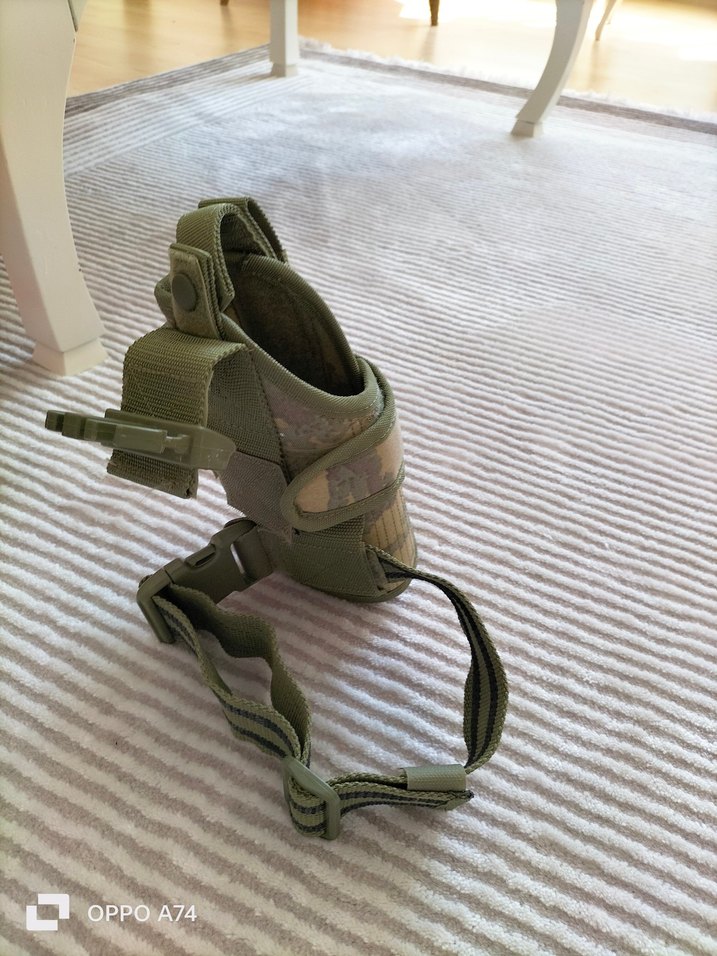 kamuflaj avcı suluk çantası ve cüzdanı - Görsel 5