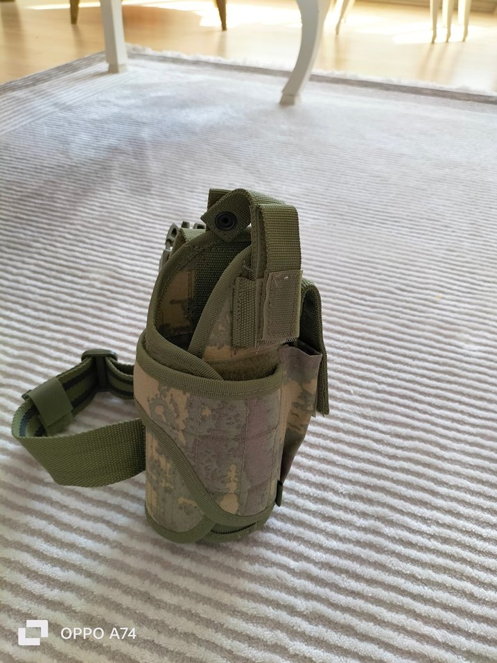 kamuflaj avcı suluk çantası ve cüzdanı - Görsel 4