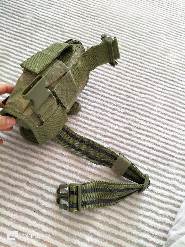 kamuflaj avcı suluk çantası ve cüzdanı - Görsel 3