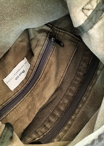 KANVAS ALMAN MALI ASKILI CANTA - Görsel 7