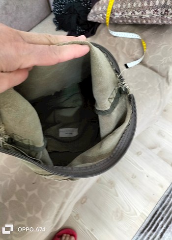 KANVAS ALMAN MALI ASKILI CANTA - Görsel 5