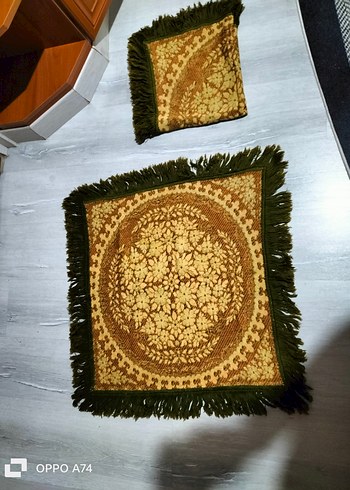 Almanya kadife vitange örtüler - Görsel 3