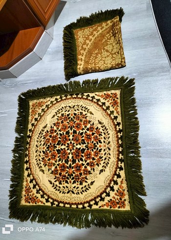 Almanya kadife vitange örtüler - Görsel 2