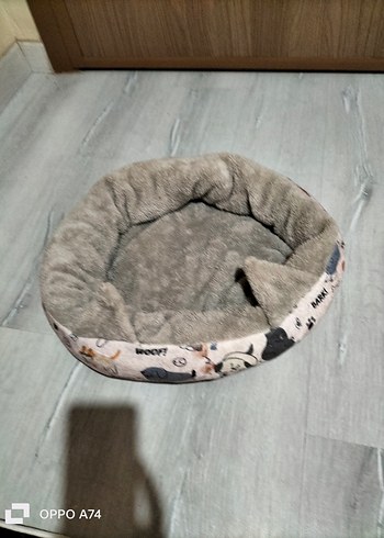 Gri Yumuşak Kedi Yatağı - Görsel 8