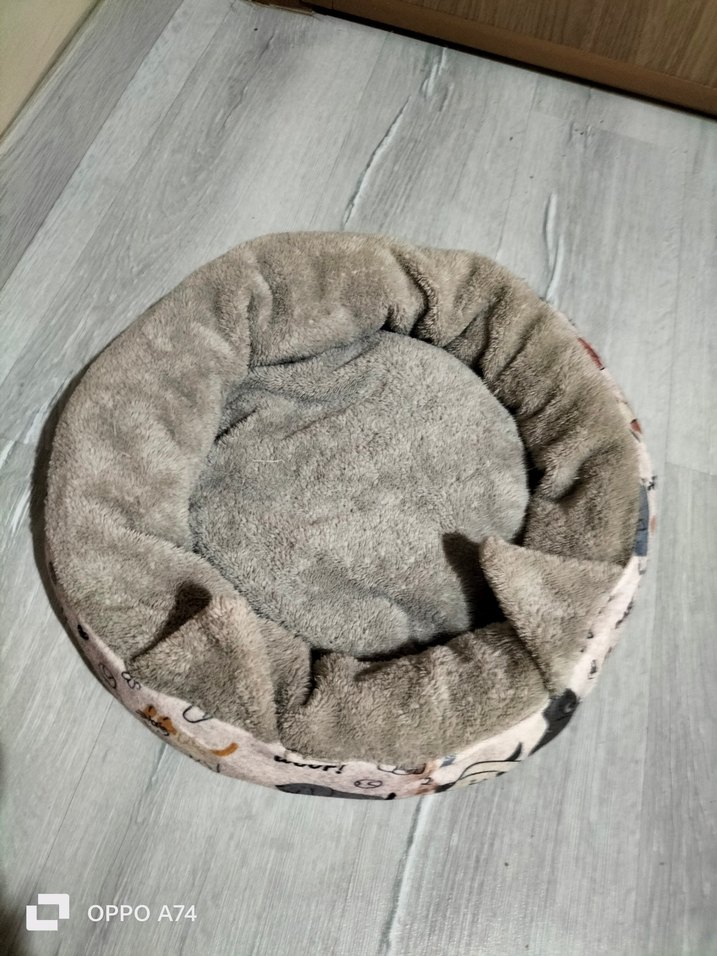 Gri Yumuşak Kedi Yatağı - Görsel 3