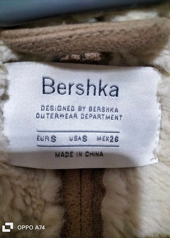 Süet  Kürklü Notched Yaka - Görsel 4