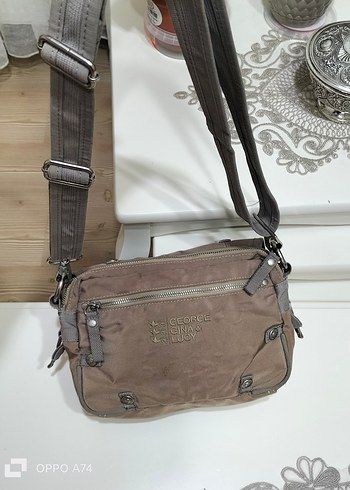 George Gına Lucy orjinal bej renk Omuz Çantası - Görsel 2