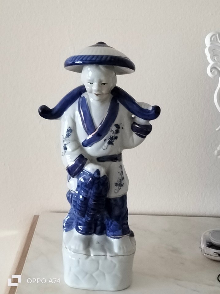 İngiliz porselen  balıkçı dede biblo - Görsel 5