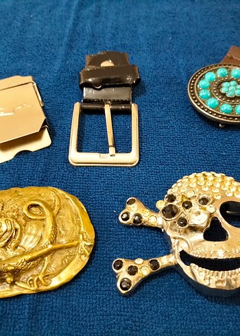 metal pirinç Kemer tokalari - Görsel 13