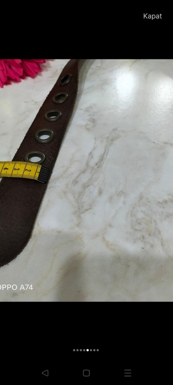 Fausto İtalya malı Hakiki Putin yılanı Derisi Tokalı Kemer - Görsel 4