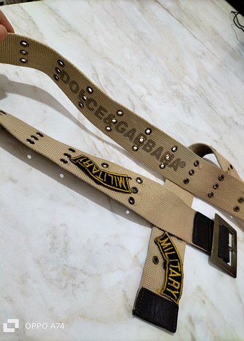 Dolce Gabbana tactical askerî Tarzı Kemer - Görsel 8