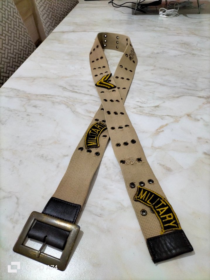 Dolce Gabbana tactical askerî Tarzı Kemer - Görsel 2