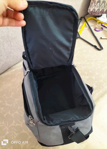 yurtdışından Almanya malı Gri spor Çanta Çok Bölmeli - Görsel 9