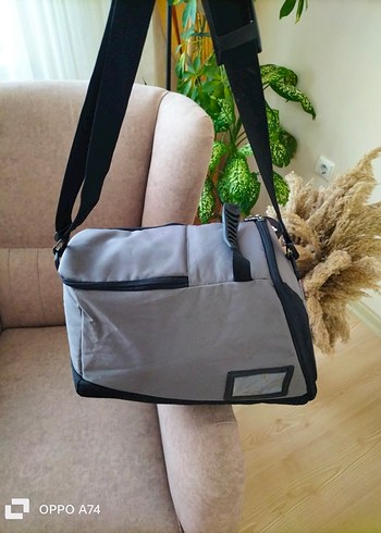 yurtdışından Almanya malı Gri spor Çanta Çok Bölmeli - Görsel 12