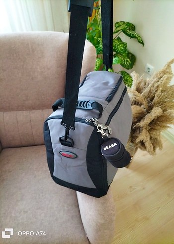 yurtdışından Almanya malı Gri spor Çanta Çok Bölmeli - Görsel 11