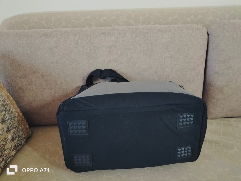 yurtdışından Almanya malı Gri spor Çanta Çok Bölmeli - Görsel 4