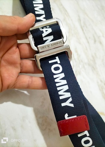 Tommy Hilfiger Jeans orjinal spor Kemer - Görsel 11