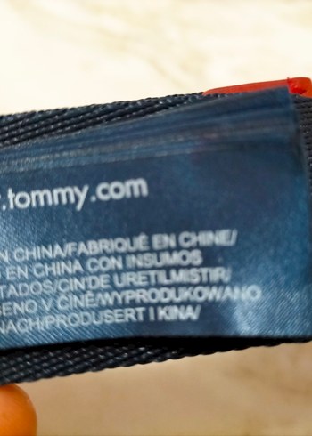 Tommy Hilfiger Jeans orjinal spor Kemer - Görsel 8