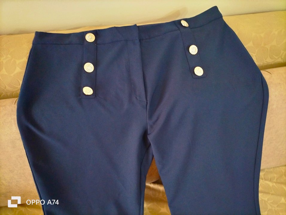 tiril tiril  5xl büyük beden Kumaş Pantolon - Görsel 3