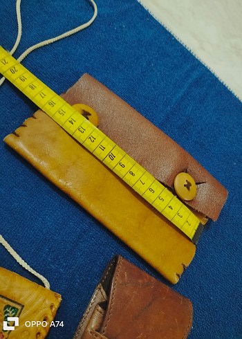 hakiki deri Cüzdan ve gözlük kılıfı ve cüzdan - Görsel 3