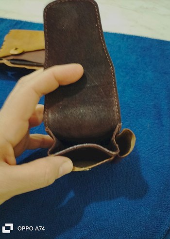 hakiki deri Cüzdan ve gözlük kılıfı ve cüzdan - Görsel 7