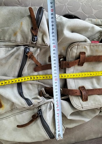 KANVAS kumaş tactica sırt l çanta - Görsel 4